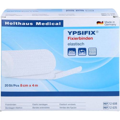 Fixierbinde Ypsifix elastisch 8 cmx4 m lose 20 St