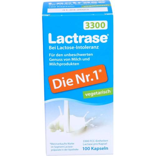 Lactrase vegetarisch 3.300 Kapseln 100 St