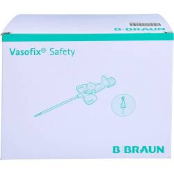 Vasofix Safety Kanüle 22 G 0,9x25 mm blau 50 St