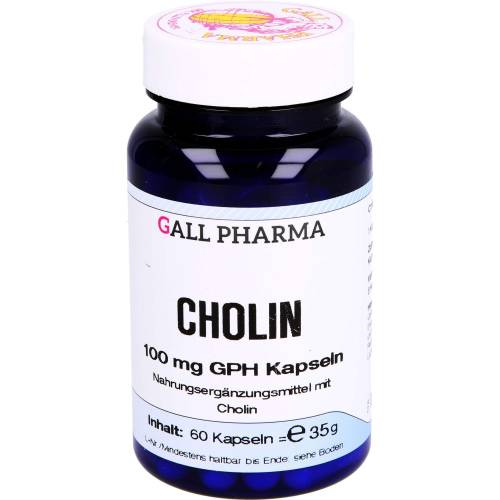 Cholin 100 mg Gph Kapseln 60 St