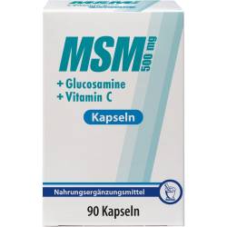 Msm 500 mg+Glucosamine Kapseln 90 St