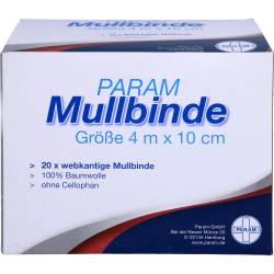 Mullbinden 10 cmx4 m unverpackt 20 St