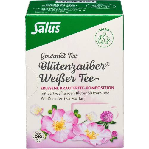 Weisser Tee Blütenzauber Bio Salus Filterbeutel 15 St