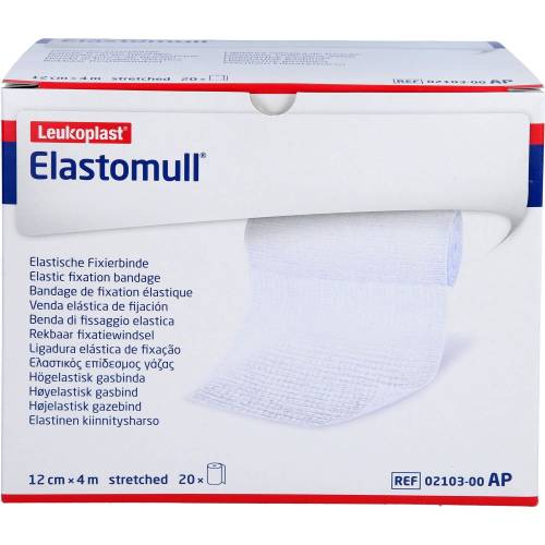 Elastomull 12 cmx4 m elast.Fixierb.2103 20 St