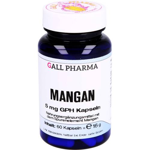 Mangan 5 mg Gph Kapseln 60 St