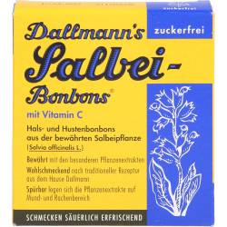 Dallmann'S Salbei Bonbons zuckerfrei 20 St