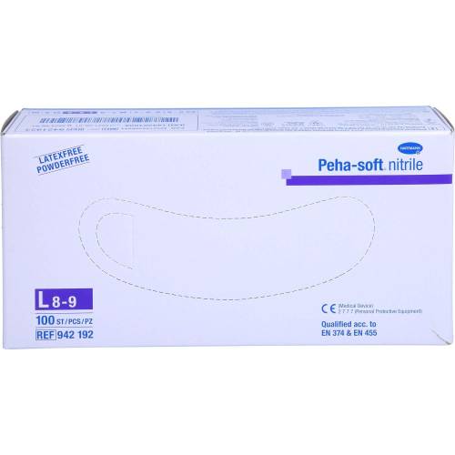 Peha-Soft nitrile Unt.Handsch.unste.puderfrei L 100 St