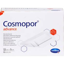 Cosmopor Advance Wundverband 5x7,2 cm 10 St