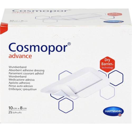 Cosmopor Advance Wundverband 8x10 cm 25 St
