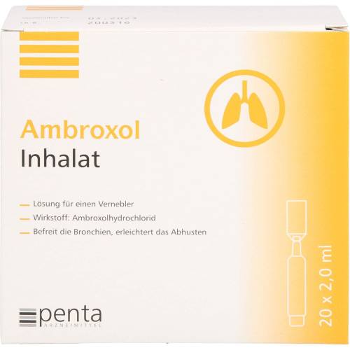 Ambroxol Inhalat Lösung für einen Vernebler 40 ml