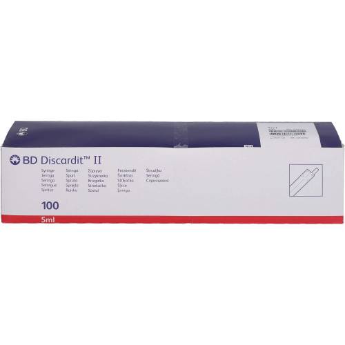 Bd Discardit Ii Spritze 5 ml 500 ml