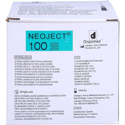 Kanülen Einmal Neoject Gr.18 0,45x23 mm 100 St