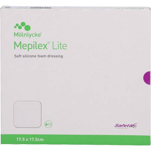 Mepilex Lite Schaumverband 17,5x17,5 cm steril 5 St