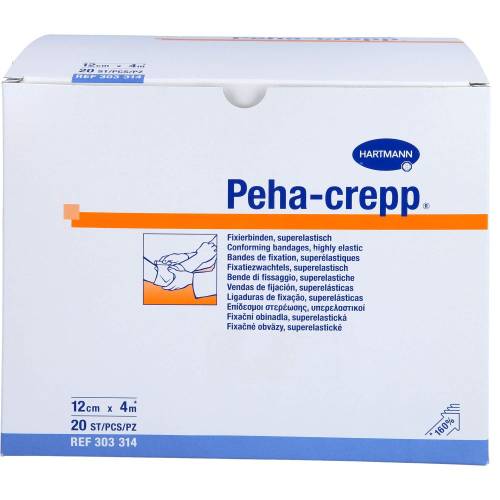 Peha Crepp Fixierbinde 12 cmx4 m 20 St