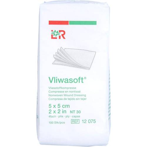 Vliwasoft Vlieskompressen unsteril 5x5 cm 4l. 100 St