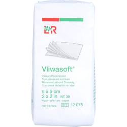 Vliwasoft Vlieskompressen unsteril 5x5 cm 4l. 100 St