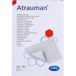 Atrauman 7,5x10 cm steril Kompressen 10 St
