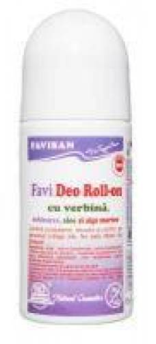 FAVIDEO DEO ROLL-ON CU VERBINA, 50ml - Favisan