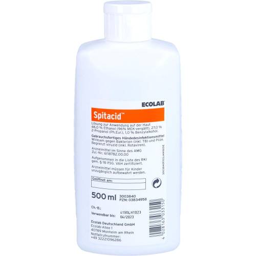 Spitacid Händedesinfektion Spenderflasche 500 ml