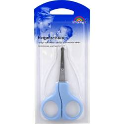 Babyschere 9 cm gebogen blau 1 St