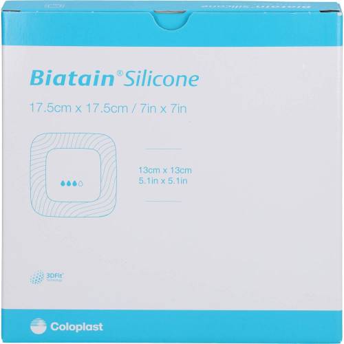 Biatain Silicone Schaumverband 17,5x17,5 cm 5 St