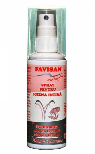 Spray igiena intima cu echinacea 100ml - FAVISAN