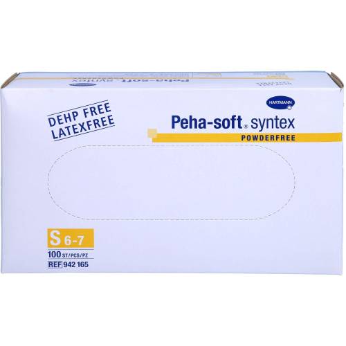 Peha-Soft Syntex Unters.Handsch.unste.pud.frei S 100 St