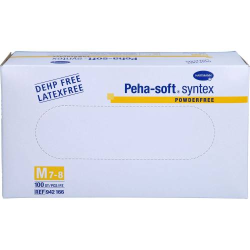 Peha-Soft Syntex Unters.Handsch.unste.pud.frei M 100 St
