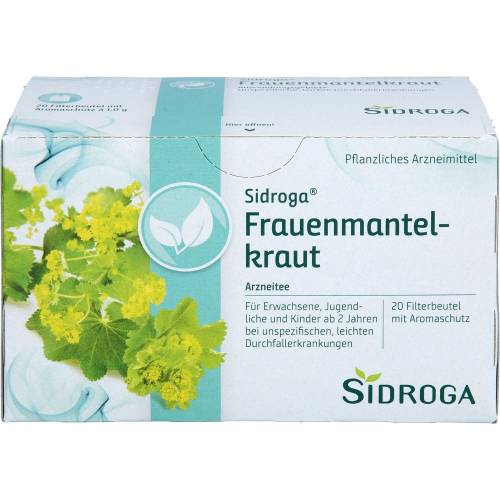 Sidroga Frauenmantelkraut Tee Filterbeutel 20 g