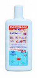 FAVIOIL ULEI DE PLAJA PENTRU COPII, FPS50, 125ml - Favisan