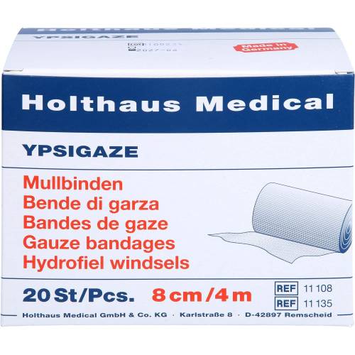 Mullbinden Din 8 cmx4 m 20 St