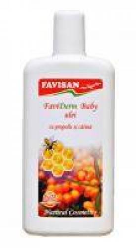 FAVIDERM BABY ULEI CU PROPOLIS SI CATINA, 125ml - Favisan