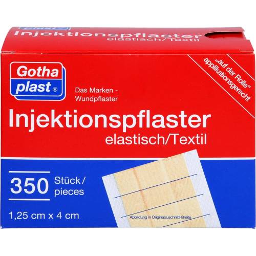Gothaplast Injektionspfl.1,25x4 cm 350 St