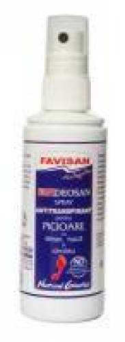 FAVIDEOSAN SPRAY ANTITRANSPIRANT PENTRU PICIOARE, 100ml - Favisan