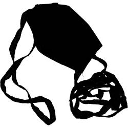 Ohrenbinde dreieckig mittel 10,5x13,5cm 1 St