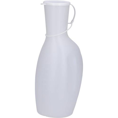 Urinflasche Mann Kunstst.m.Vers. milchig 1 St