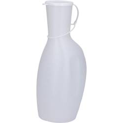 Urinflasche Mann Kunstst.m.Vers. milchig 1 St