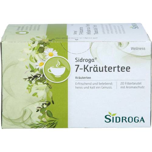 Sidroga Wellness 7-Kräutertee Filterbeutel 40 g