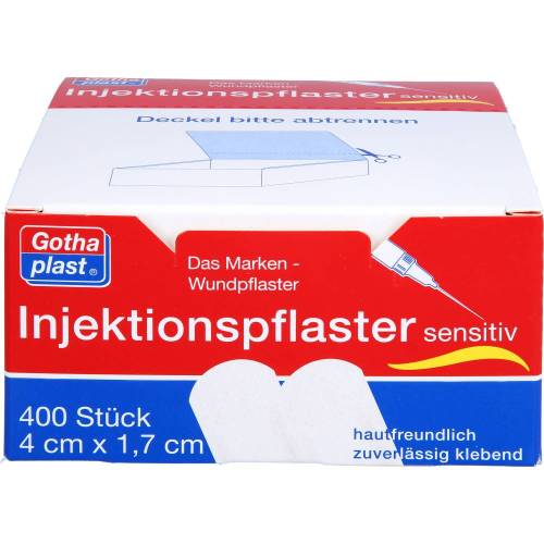 Gothaplast Injektionspfl.sensitiv 1,7x4 cm 400 St