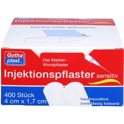 Gothaplast Injektionspfl.sensitiv 1,7x4 cm 400 St