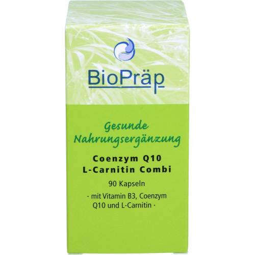 Coenzym Q10 L-Carnitin Combi 30 mg+180 mg Kapseln 90 St