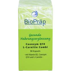 Coenzym Q10 L-Carnitin Combi 30 mg+180 mg Kapseln 90 St