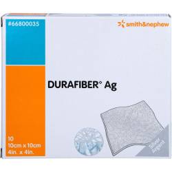 Durafiber Ag 10x10 cm Verband 10 St
