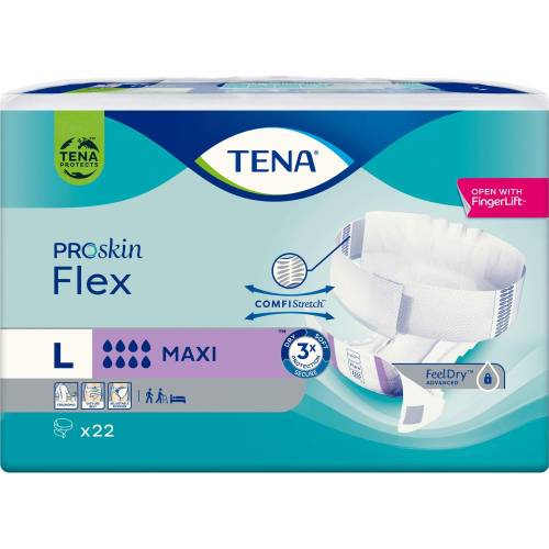 Tena Flex maxi L 22 St