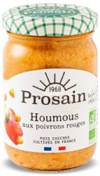 Salata humus cu ardei rosu, eco-bio, 195 g, Prosain
