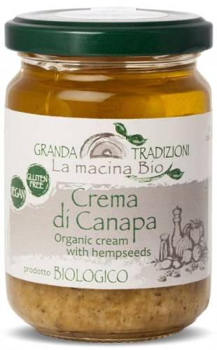 Crema din canepa, eco-bio, 130 g, La Macina Bio
