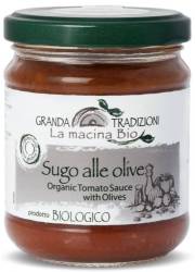 Sos din rosii si masline, eco-bio, 180 g, La Macina Bio
