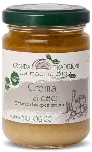 Crema din naut, eco-bio, 130 g, La Macina Bio