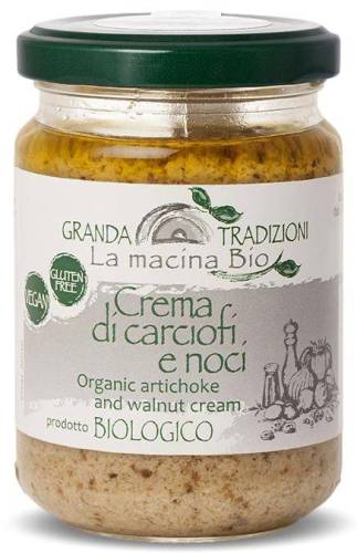 Crema din anghinare si nuci, eco-bio, 130 g, La Macina Bio