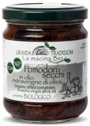 Rosii uscate in ulei de masline, eco-bio, 180 g, La Macina Bio